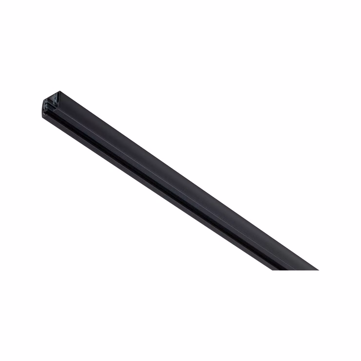 Paulmann Binario URail, nero opaco, lunghezza 150 cm alluminio URail, Nero, Soggiorno / Sala da pranzo, Alluminio, Moderno