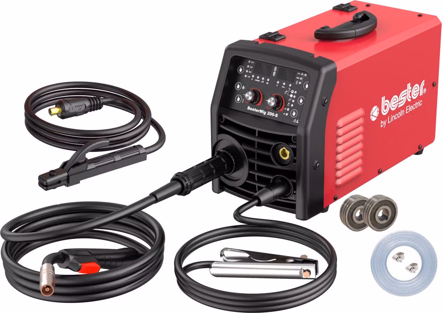 Saldatrice semiautomatica Bester MIG 200-S SYNERGIA MMA MIG TIG Lift LINCOLN ELECTRIC