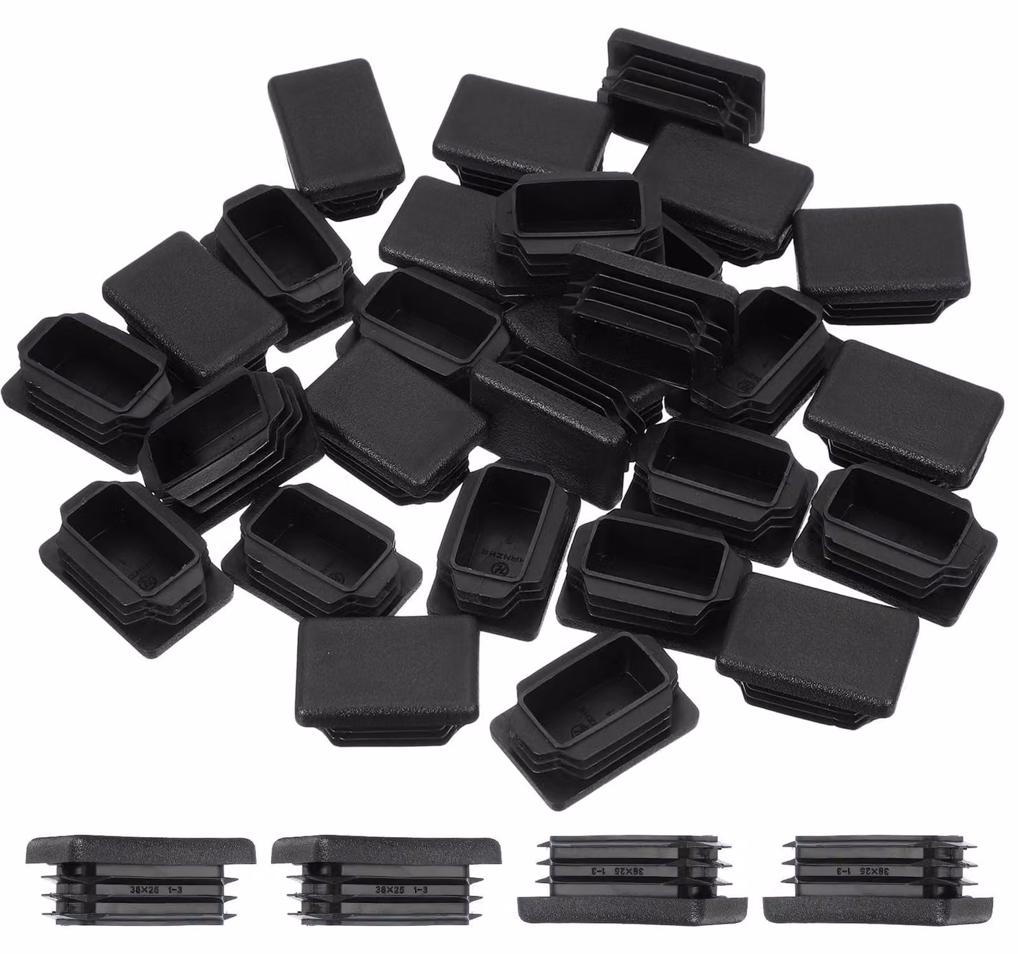 Omgoods - 30 tappi in plastica per tubi rotondi e mobili
