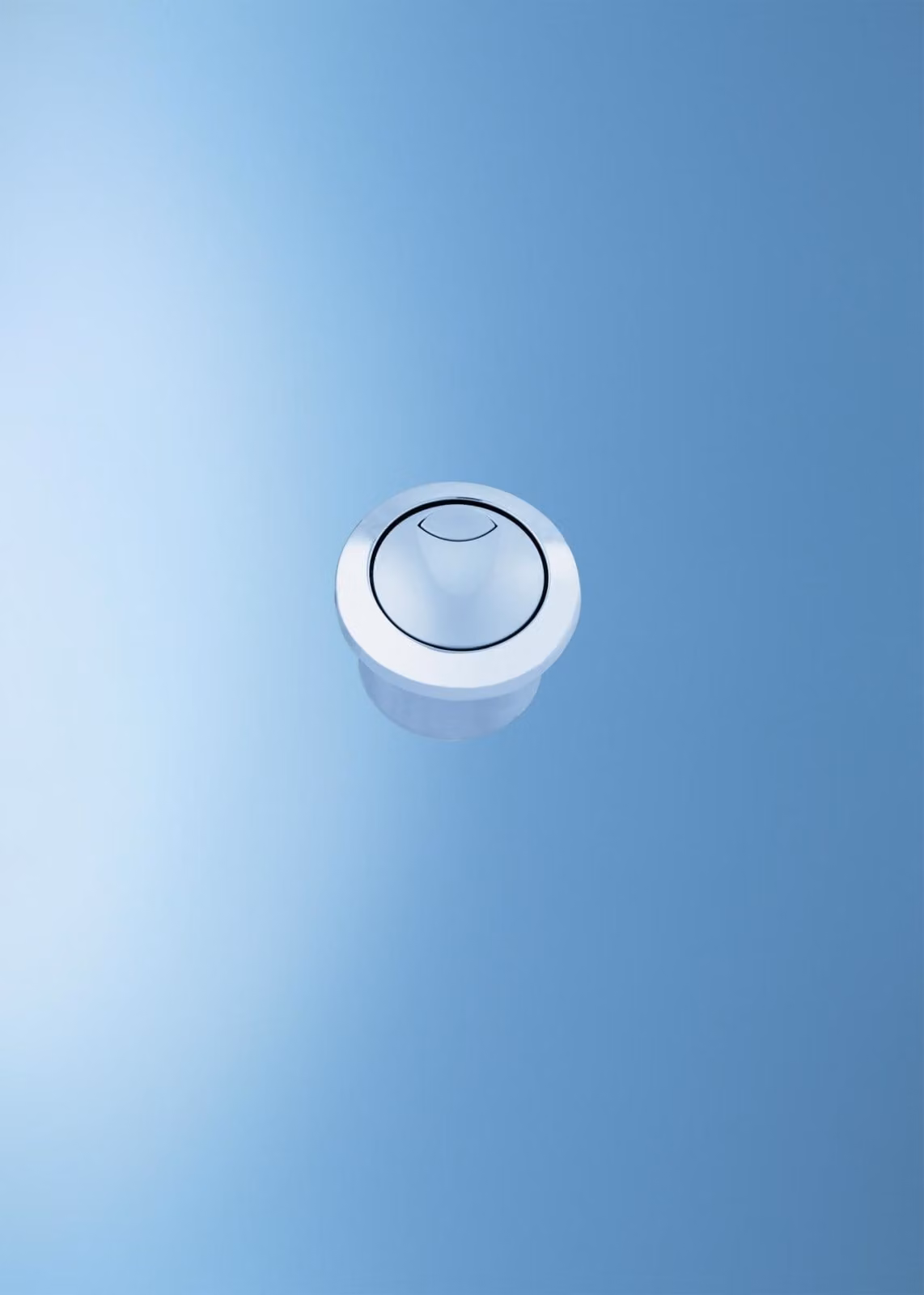 Pulsante e rosone Grohe per valvola di scarico Eco cromo/cromo opaco - 42311PI0