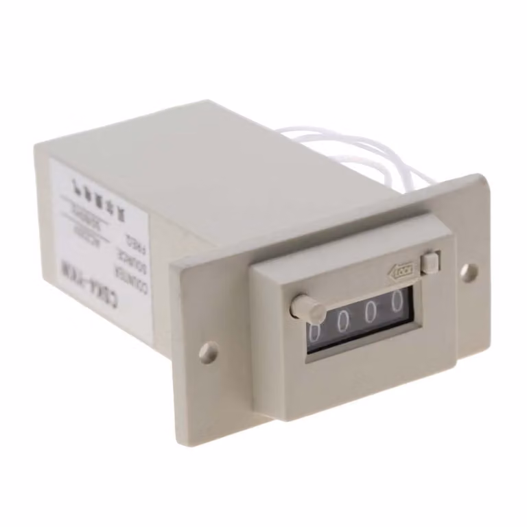 Contatore elettromagnetico, contatore a 4 cifre, contatore ad impulsi a 4 cifre, contatore CSK4-YKW, contatore elettromagnetico