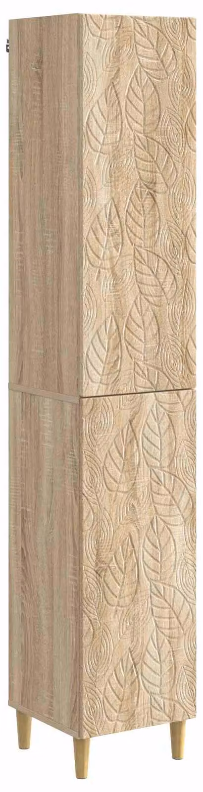 Set di armadi 2 pcs Rovere Sonoma Legno ingegnerizzato