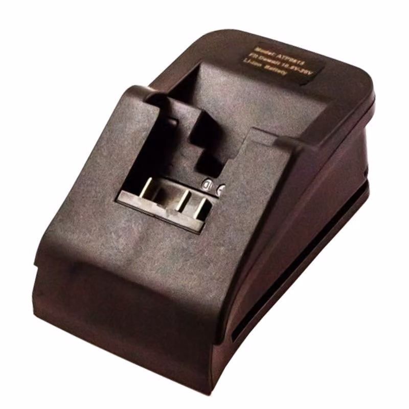 Adattatore di ricarica compatibile con batterie Dewalt agli ioni di litio da 7,2 V a 20 V (utilizzabile solo con il caricabatterie base AccuCell ACH-1130)