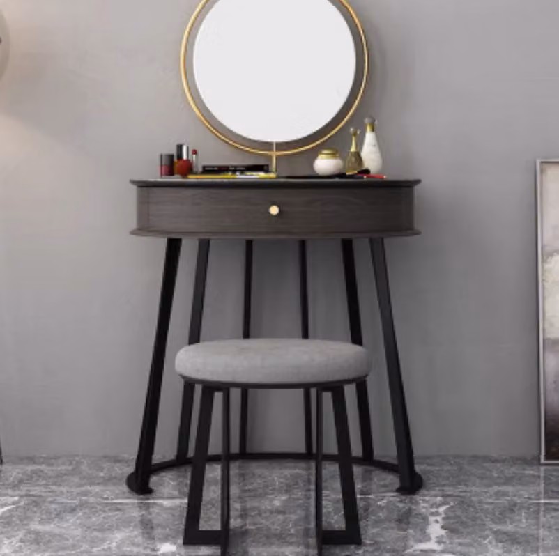 Schminktisch Spiegel Stuhl Luxus Konsole Kommode Schlafzimmer 2tlg. Set Tische