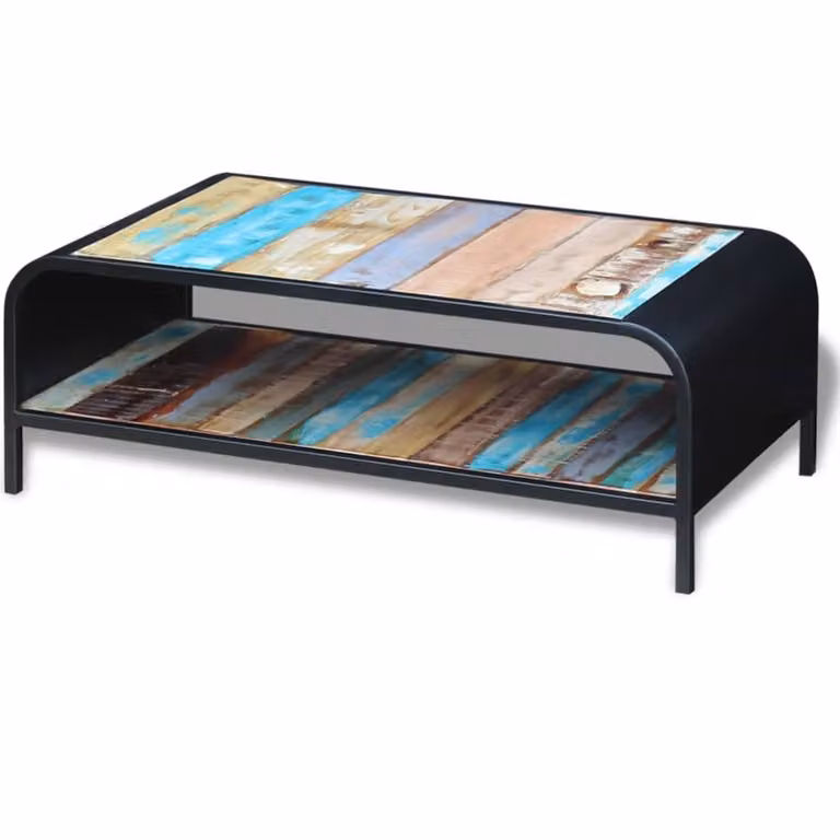 The Living Store Couchtisch Altholz