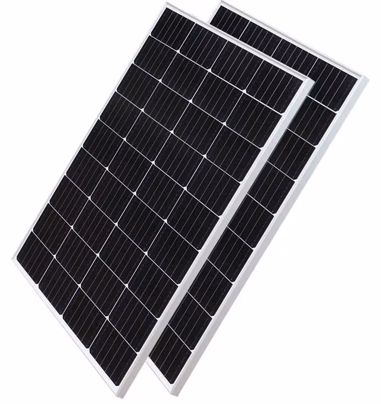 Pannello solare - Pannelli solari - Monocristallino - Set di 2 - 200W - Vet rigido - Impermeabile - Leggero