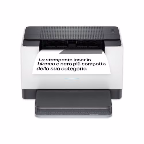 HP LaserJet M209dw 6GW62F, Stampante a Singola Funzione A4, Stampa Fronte e Retro Automatica in Bianco e Nero, 29 ppm, USB, Wi-Fi, Ethernet, Smart, No Fax, No ADF, Schermo LCD a icone, Grigia