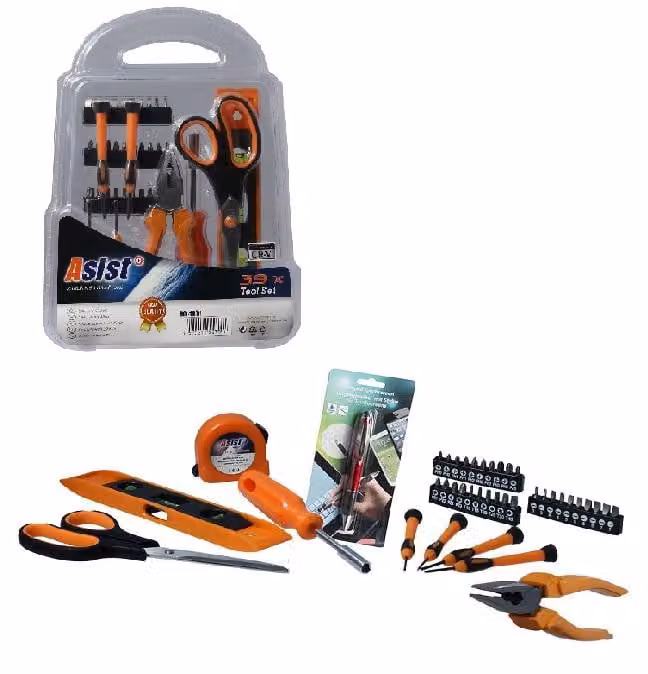 Set di utensili Sada, 39 pezzi - Acciaio cromo vanadio, + stilo per schermi touch