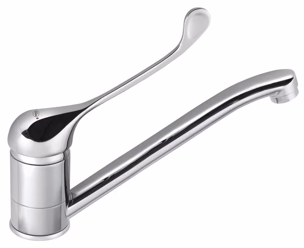 Rubinetto da cucina HOFFER, leva lunga, 221 mm, cromo