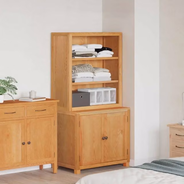 Set di mobili per magazzino vidaXL 2 pezzi marrone L: 80 cm, P: 50 cm, H: 160 cm