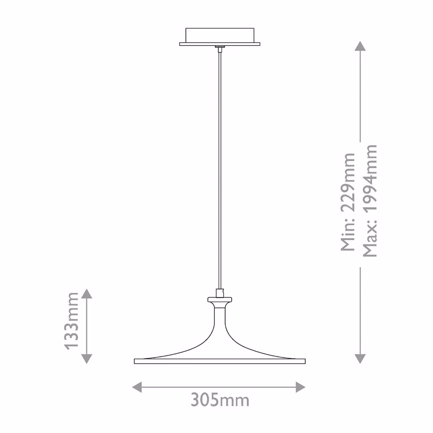 Elstead Lampada a sospensione Issa, dimmerabile, Ottone / Oro, Soggiorno / Sala da pranzo, Alluminio, Vintage, Lampada a sospensione