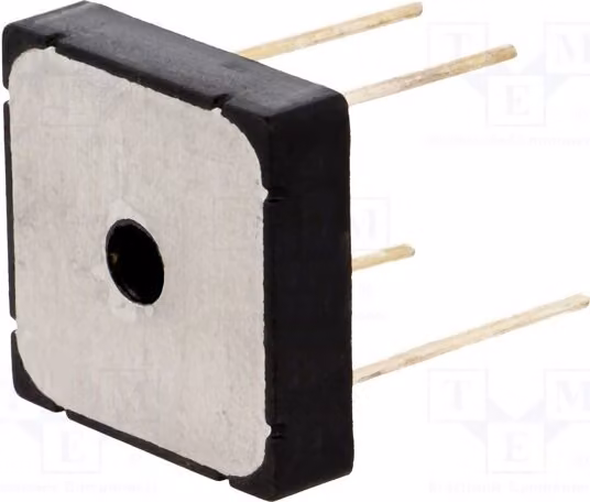 1x Raddrizzatore a ponte monofase Urmax: 1 kV, If: 35 A, Ifsm: 270 A, modello KBPC3510WP