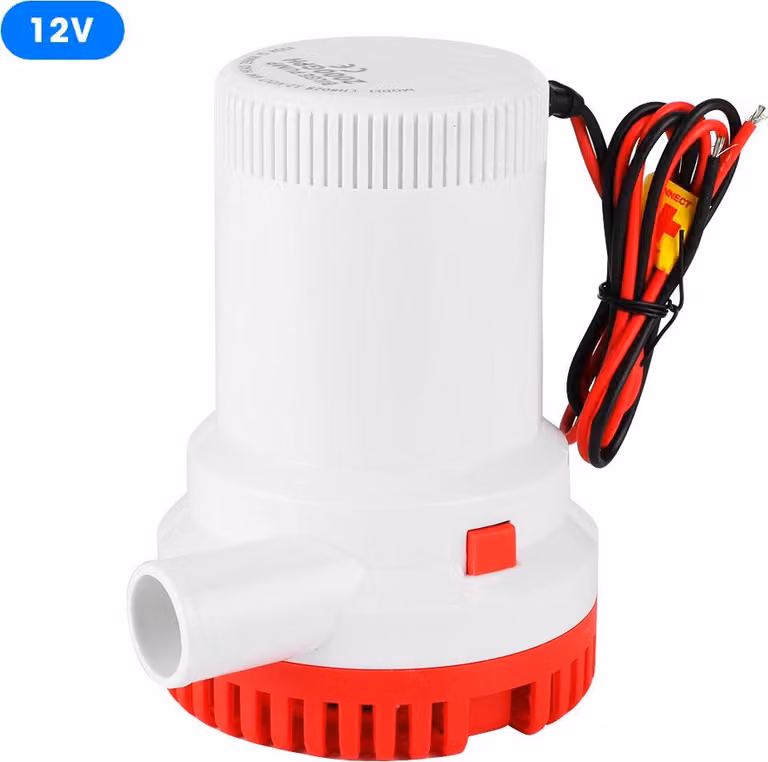 2000GPH DC pompa di sentina sommergibile Accessori barca marina SFBP1-G2000-0112V