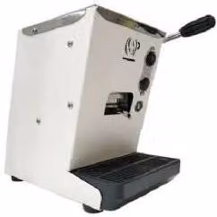 Lollo caffe` nuova lollina+ (bianca) - macchina caffe` espresso a cialde + 40 cialde miscela nera - LOLLINABIANCA