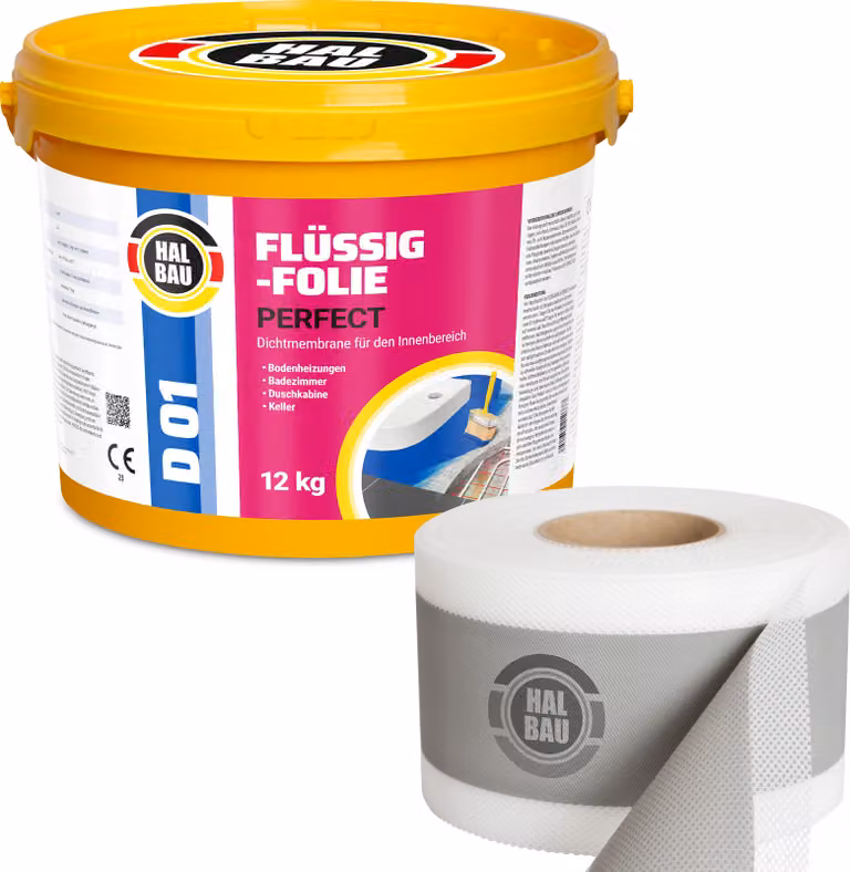 Kit di sigillatura liquido, 12 kg. Pellicola sigillante, nastro sigillante, 15 metri. Sigillante per doccia e bagno, modello H22