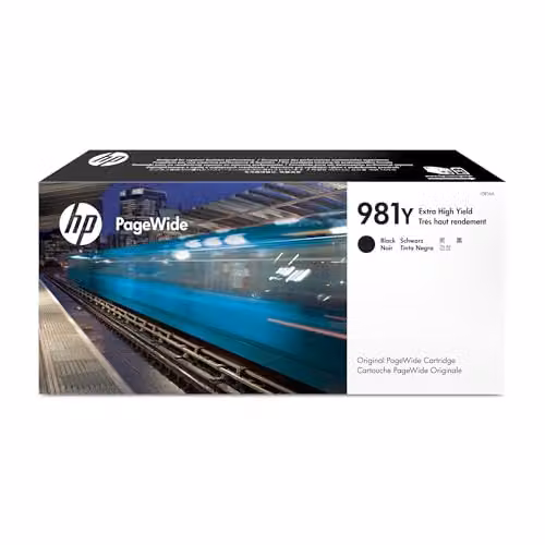 HP 981Y Nero, Cartuccia Inchiostro Originale, Elevata capacità