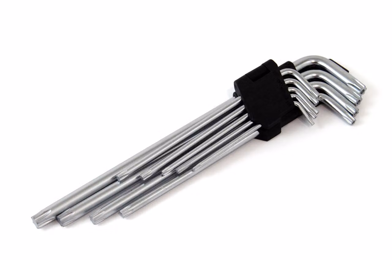 01039 Chiavi Torx lunghe 230 mm 9 pezzi TKL