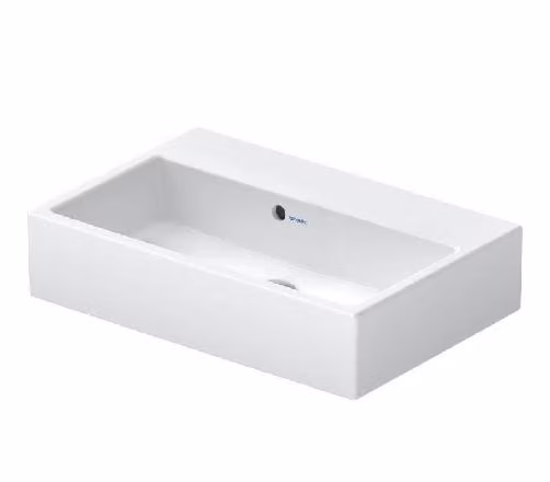 Duravit Vero Air - Lavabo per mobili 600x400 mm, con sfioratore, senza foro per miscelatore, bianco 2368600028