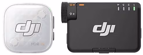 Microfono Wireless DJI Mic Mini 2S (1 TX + 1 RX) Nero con Jack 3.5 mm