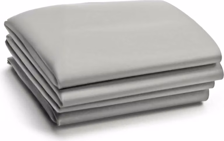 Fresh-Pool Telo professionale per piscina rotonda, 350 cm x 120 cm, spessore: 0,8 mm, grigio, bordino di aggancio
