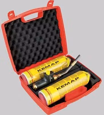 Kit Saldatore Professionale Kemper a Gas Rosso