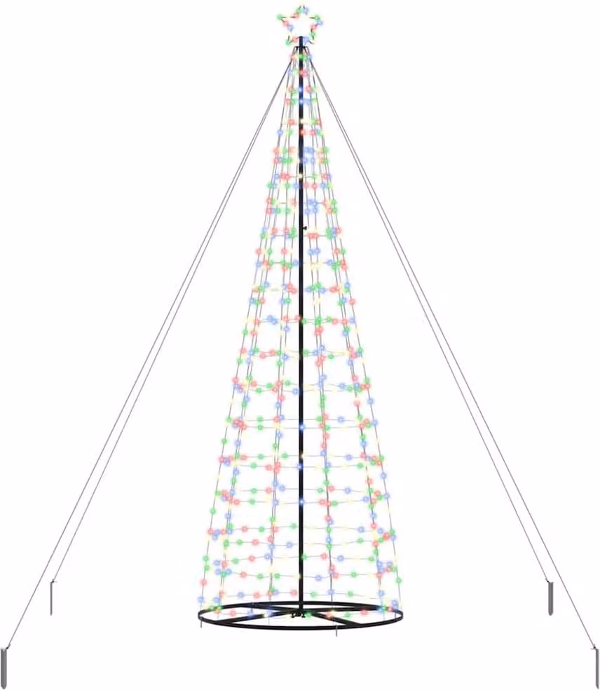 Albero di Natale a LED con 800 LED multicolore da 400 cm in ferro