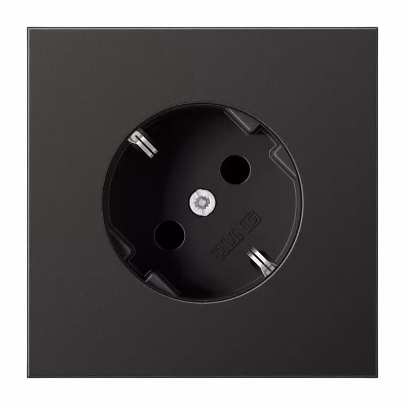 Jung AL2520-45AN Presa SCHUKO® a 45°, 16 A 250 V ~ antracite (alluminio verniciato)