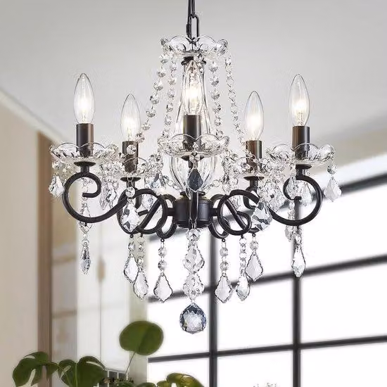 Azomor: lampadari a soffitto moderni con cristalli per diversi ambienti e attacco E14