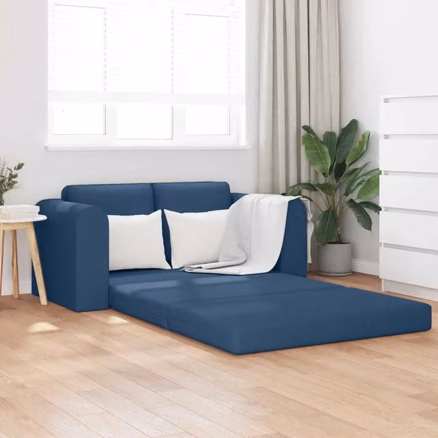 Divano letto Blu 148 x 71 x 83 cm Tessuto 4106680