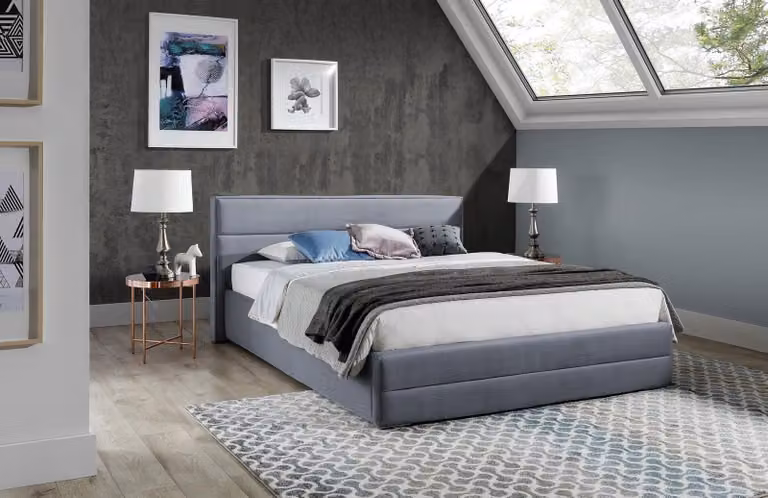 Bett Polster Design Luxus Doppel Hotel Betten Ehe 140x200cm Schlaf Zimmer Textil