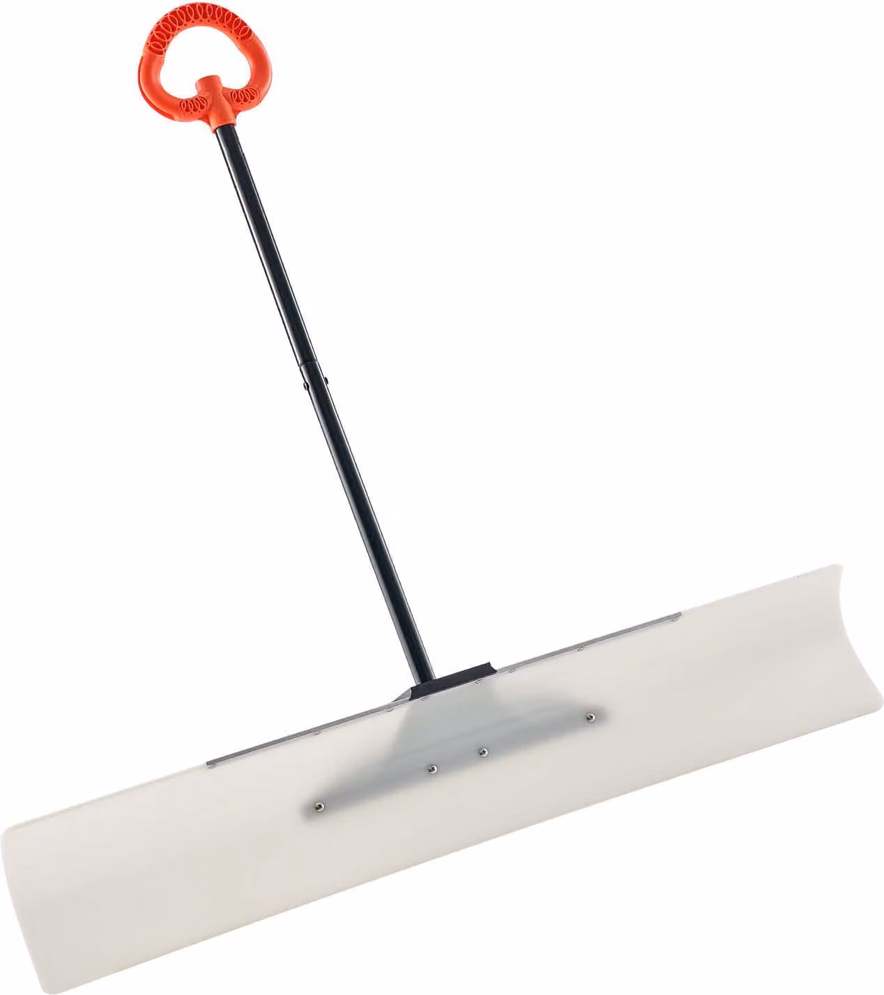 SucceBuy pala da neve, pala da neve 1235x1250 mm con impugnatura ergonomica, pala in HDPE, strumento per lo sgombero della neve, pala da neve portatile per vialetti, scale e camminamenti