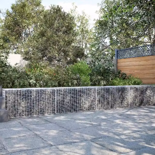 Gabione con filo da 3,5 mm e rete da 5x2,5 cm 1050x20x50 cm 3461655