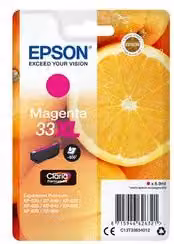 Cartuccia per stampante Epson Claria 33 XL Magenta Arancione C13T33634012