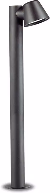 Piantana da giardino moderna IDEAL LUX in alluminio e vetro colore grigio con luce GU10 a cono