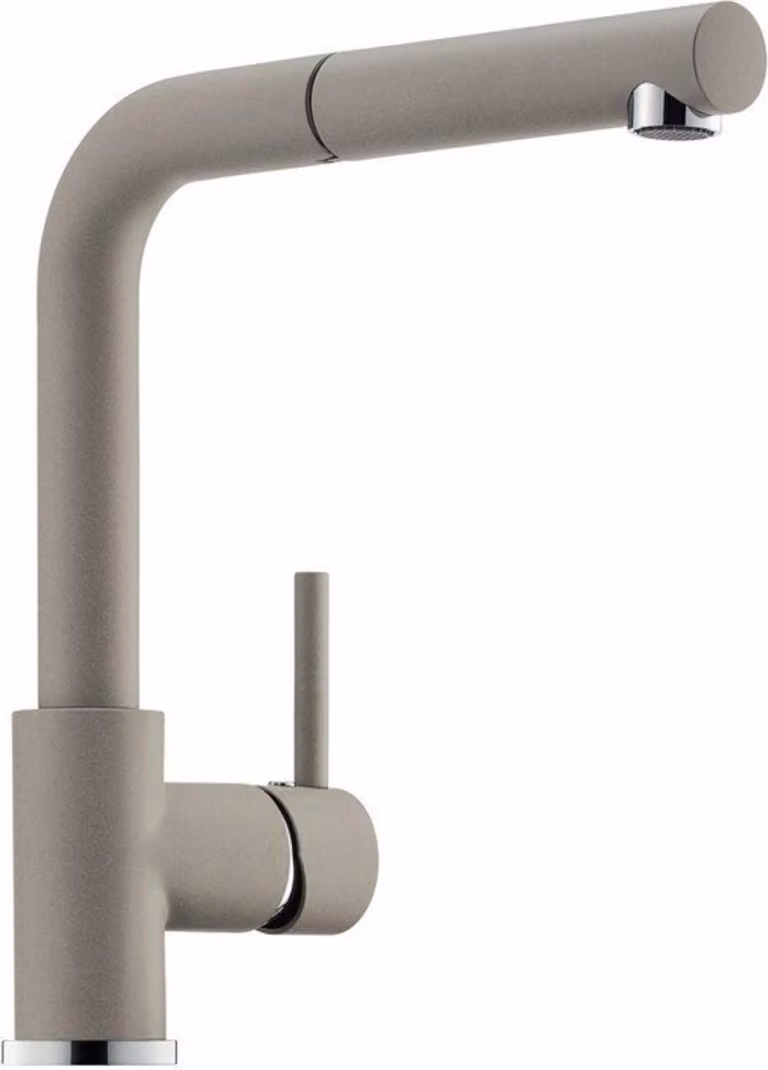 Miscelatore NABER GRAMIX 2 in CONCRETO con bocca estraibile / Miscelatore da cucina / Miscelatore monocomando