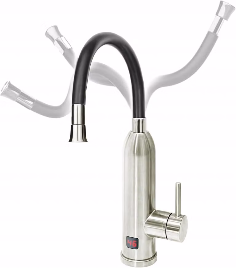 Riscaldatore elettrico per acqua con resistenza, 230V, per cucina e giardino, per acqua calda