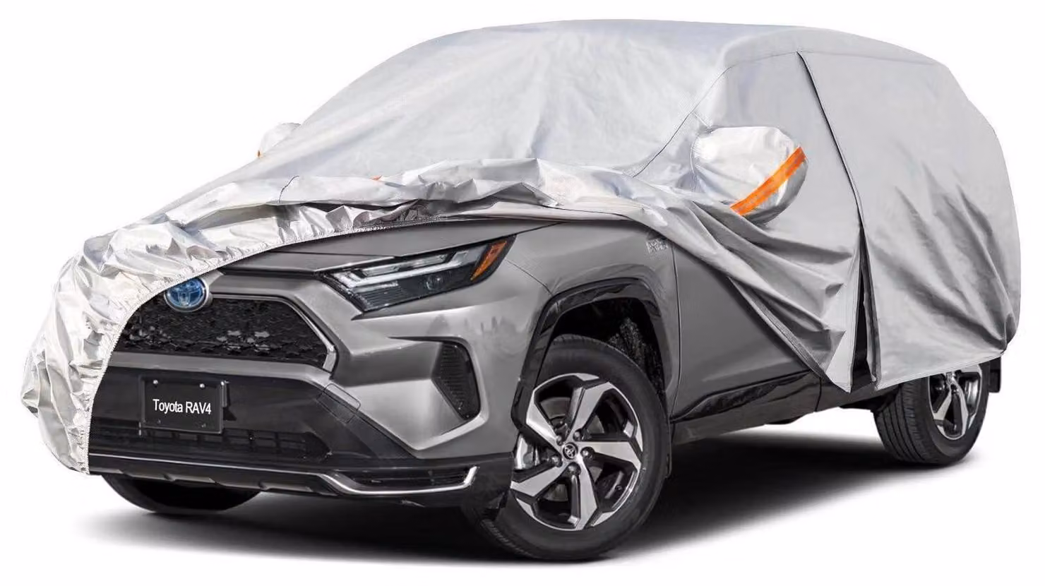 Copertura impermeabile e traspirante per auto, compatibile con Toyota RAV4 (modelli dal 2008 al 2025), colore argento