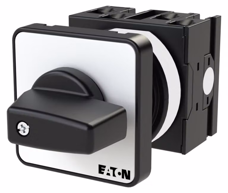 Interruttore di comando Eaton 6,5 kW 6 A posizioni di commutazione 2 poli 3 (T0-2-15403/E)