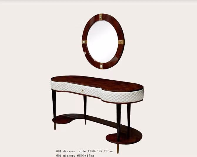 Schminktisch Spiegel Luxus Konsole Kommode Schlafzimmer Schminktisch Kommoden