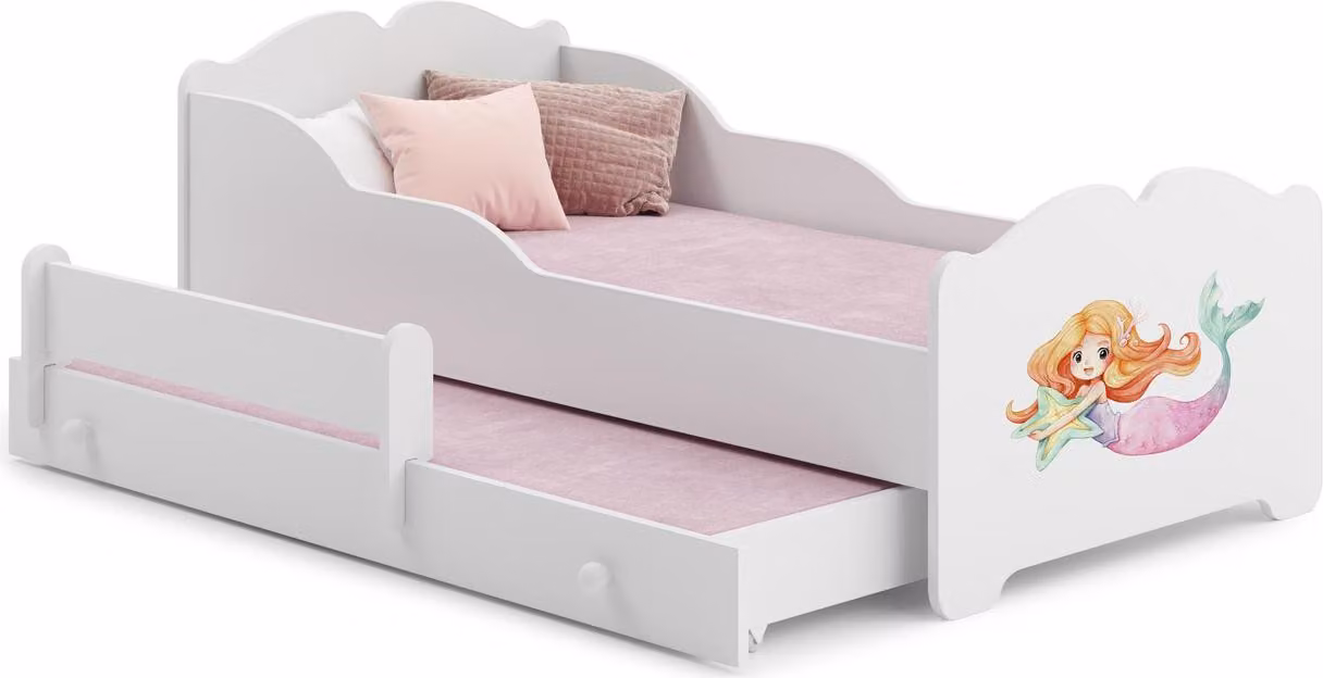 Letto matrimoniale Anna 160x80 - Mermaid