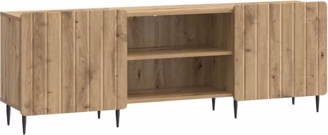 Mobile TV-Credenza per TV Rovere Artigianale 150 x 31 x 52 cm