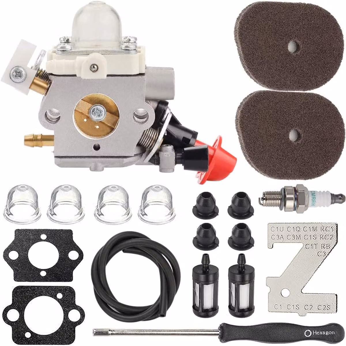 Carburatore - Sostituisce il modello C1M-S267A - Adatto per trimmer e decespugliatori - Compatibile con i modelli Stihl - Ricambi di alta qualità