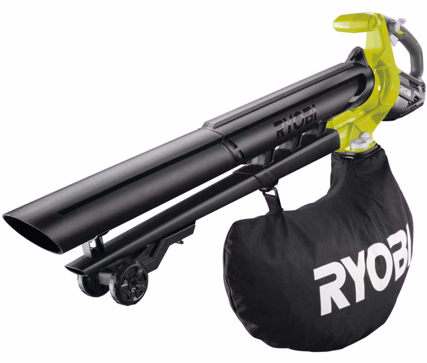 2-in-1 Leaf Blower Vacuum-Mulcher - RYOBI - Brushless - 201 km/h - 6 m³/min