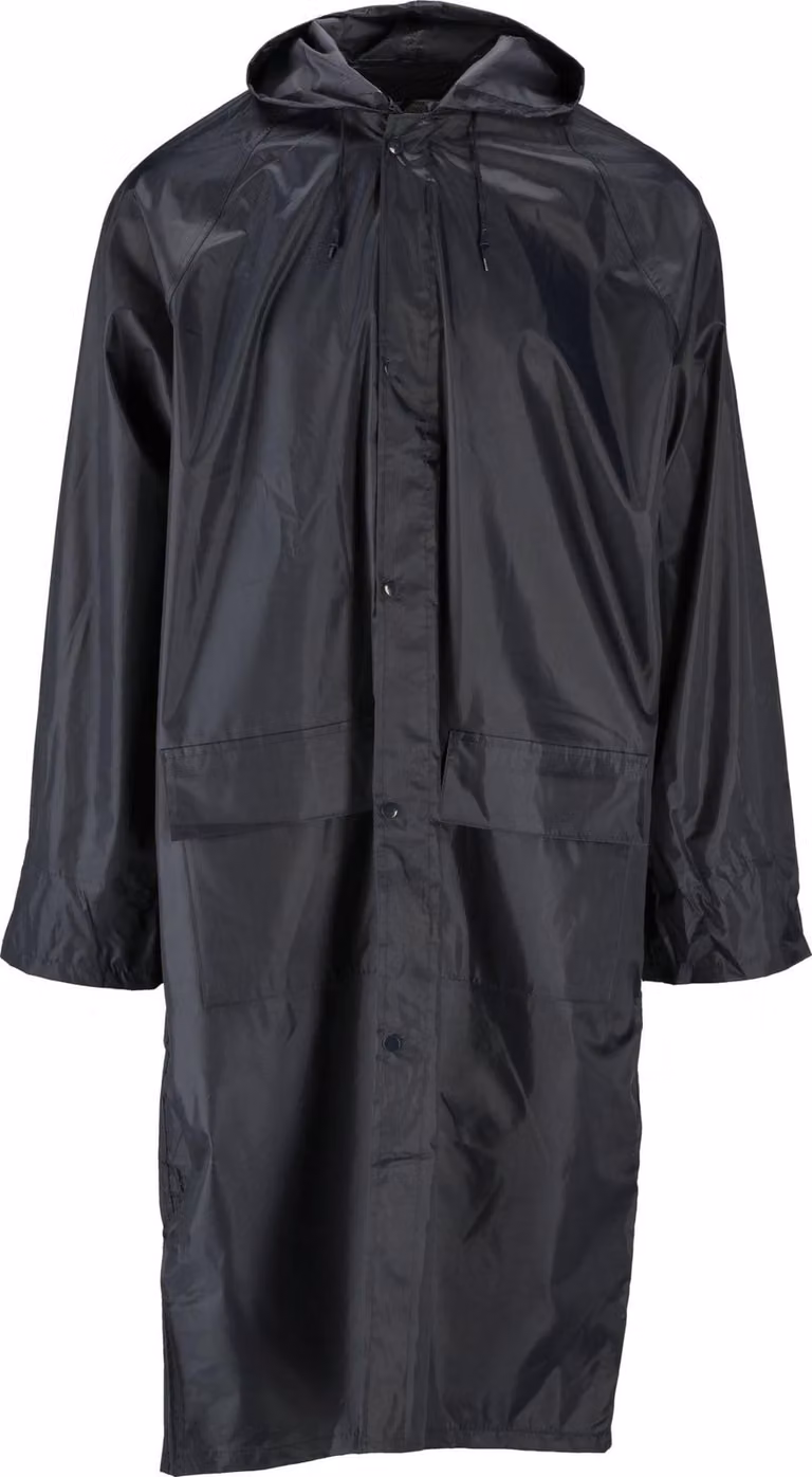 Giacca impermeabile leggera, colore blu navy, compatta, taglia 2XL