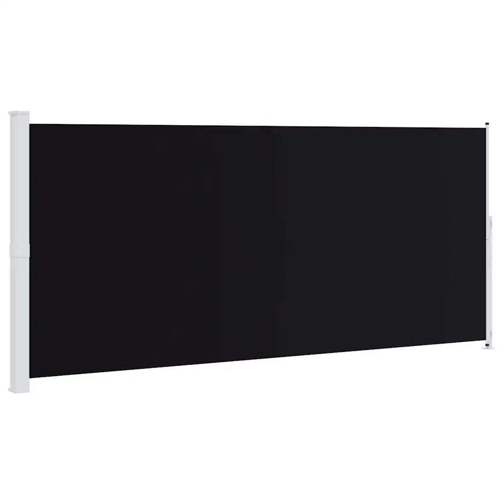 Tenda Laterale Retrattile DESIGN IN per Patio e Balcone in Poliestere e Acciaio, L: 500 cm, H: 220 cm, Colore Nero o Grigio – 2