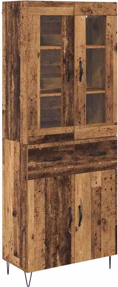 Credenza Legno vecchio 69,5 x 34 x 90 cm Legno multistrato