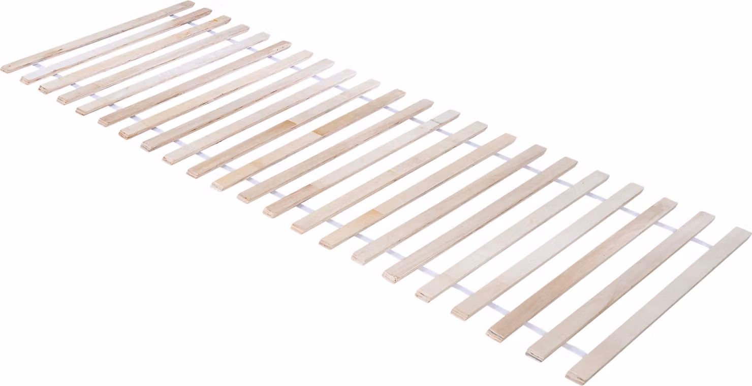 Rete a doghe robusta per letti Montessori a terra e letti a casetta 90 x 200 cm - Rete a doghe in legno naturale non trattato