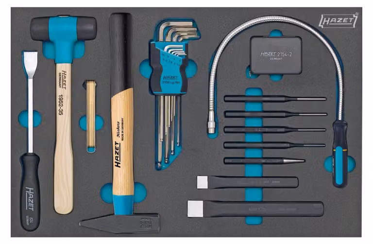 HAZET 163-60/22 Set di utensili per la meccanica 22 utensili