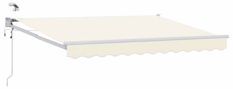 Tettuccio Elettrico Retrattile Crema 3 x 2,5 m