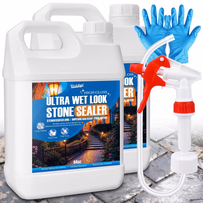 Solidchoice - Impregnante a base d'acqua per pietra naturale e cemento, da applicare con pistola a spruzzo